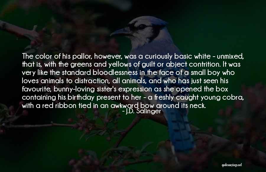 Basic White Boy Quotes By J.D. Salinger Basic White Boy Quotes By J.D. Salinger
