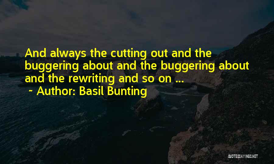 Basil Bunting Quotes 1973497