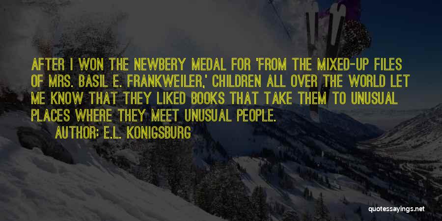 Basil E Frankweiler Quotes By E.L. Konigsburg