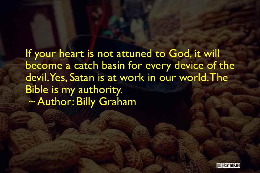 Basin Quotes By Billy Graham