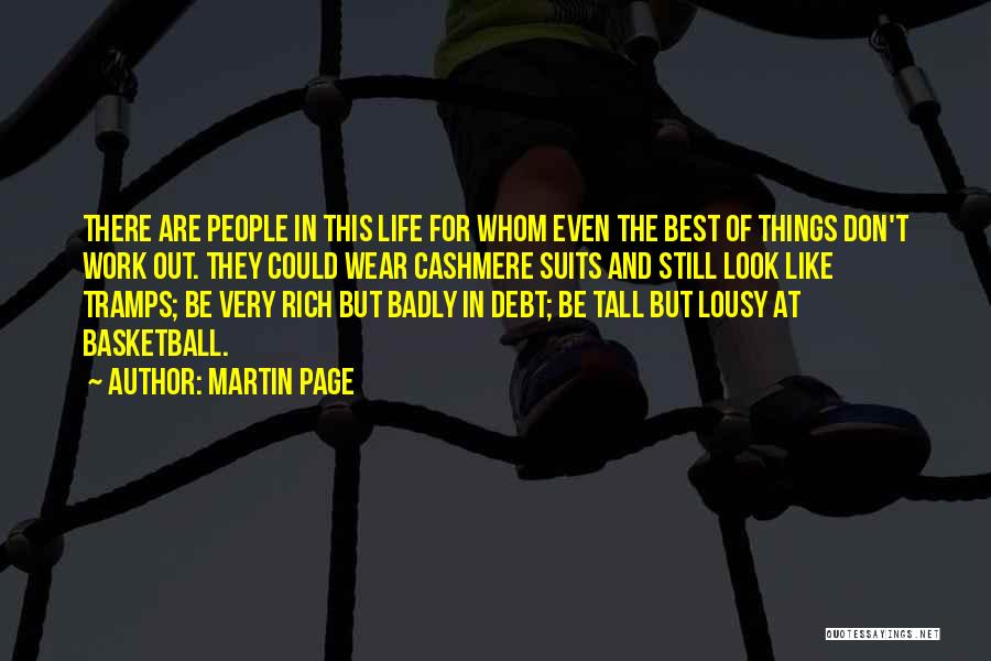 Basketball And Life Quotes By Martin Page