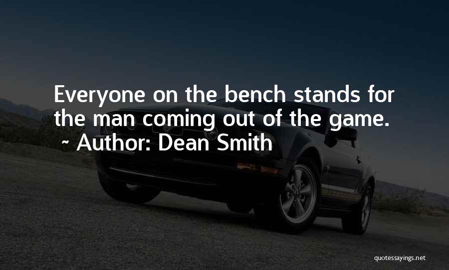 Basketball Bench Quotes By Dean Smith