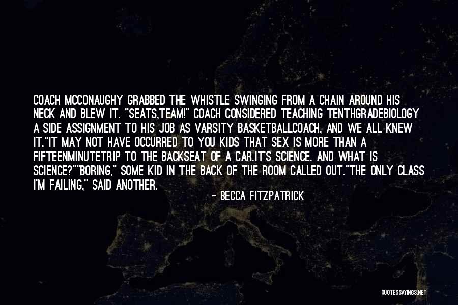 Basketball Coach Quotes By Becca Fitzpatrick Basketball Coach Quotes By Becca Fitzpatrick