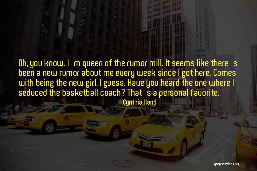 Basketball Coach Quotes By Cynthia Hand Basketball Coach Quotes By Cynthia Hand