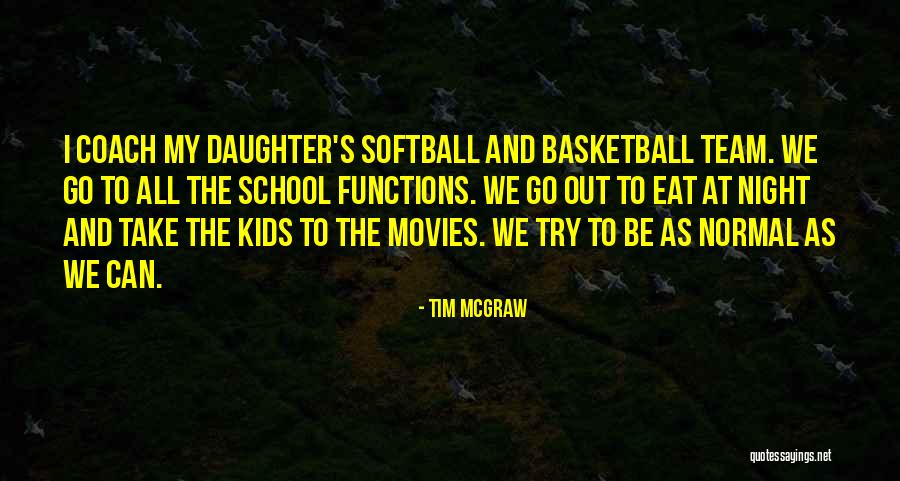 Basketball Coach Quotes By Tim McGraw Basketball Coach Quotes By Tim McGraw