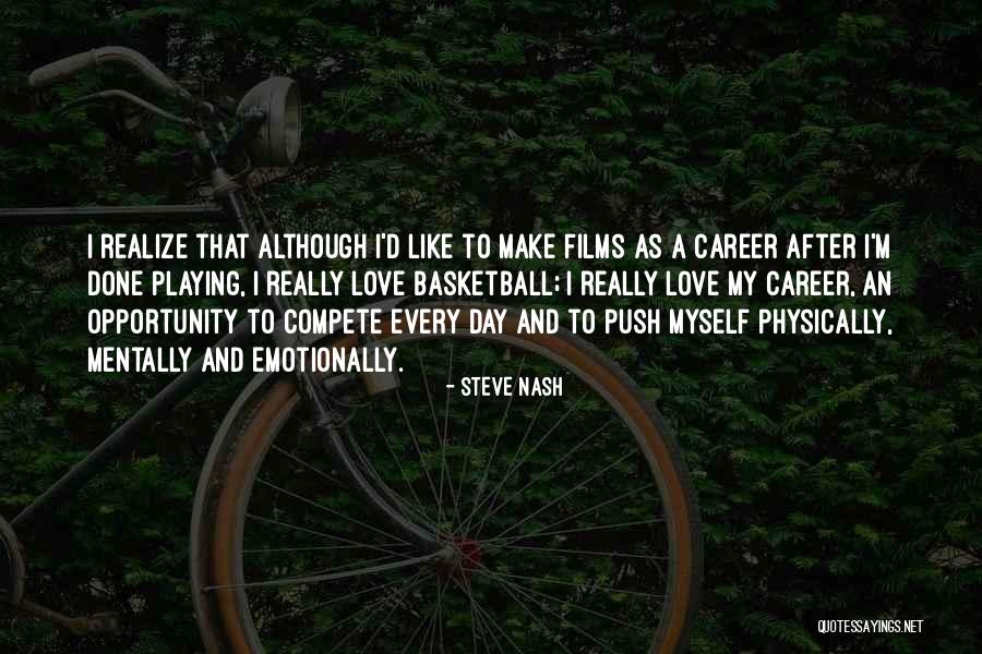 Basketball Compete Quotes By Steve Nash Basketball Compete Quotes By Steve Nash