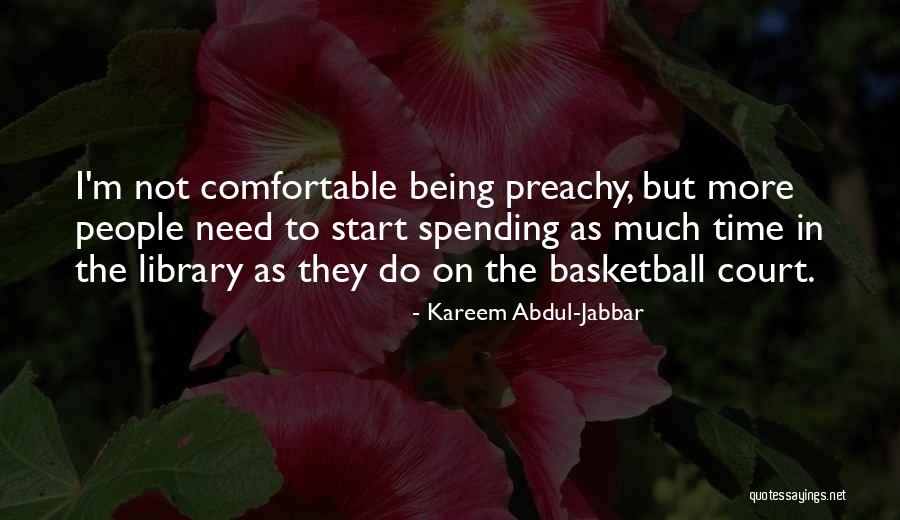 Basketball Court Quotes By Kareem Abdul-Jabbar Basketball Court Quotes By Kareem Abdul-Jabbar