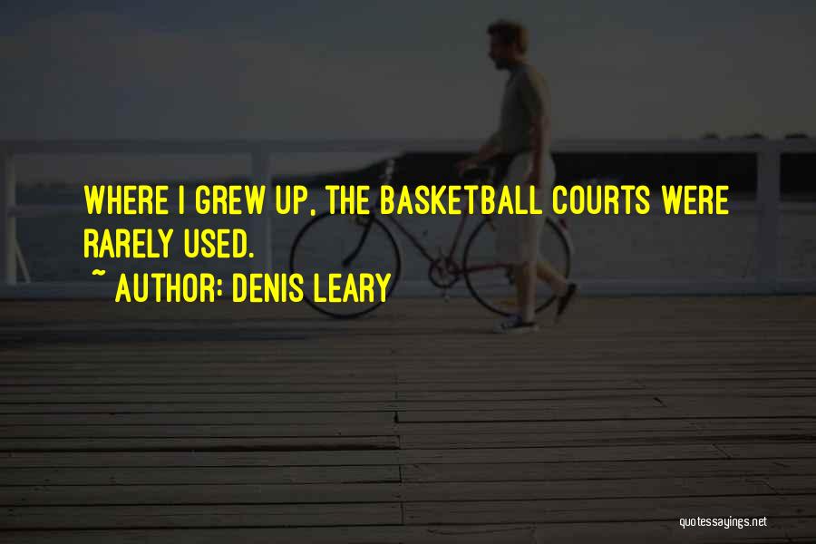 Basketball Courts Quotes By Denis Leary