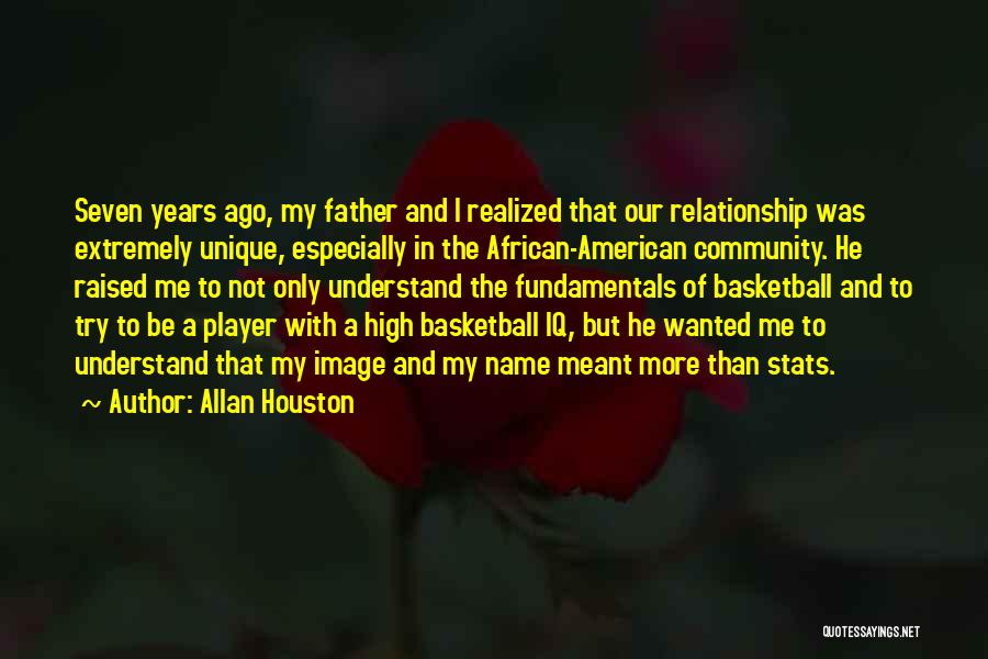 Basketball Fundamentals Quotes By Allan Houston