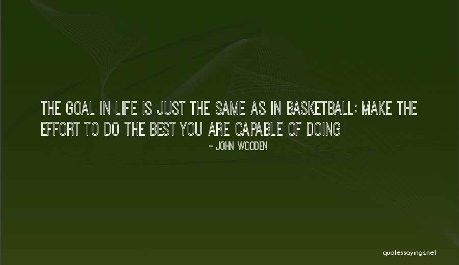 Basketball Is Life Quotes By John Wooden Basketball Is Life Quotes By John Wooden