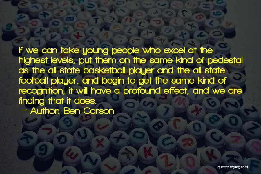 Basketball Player Quotes By Ben Carson