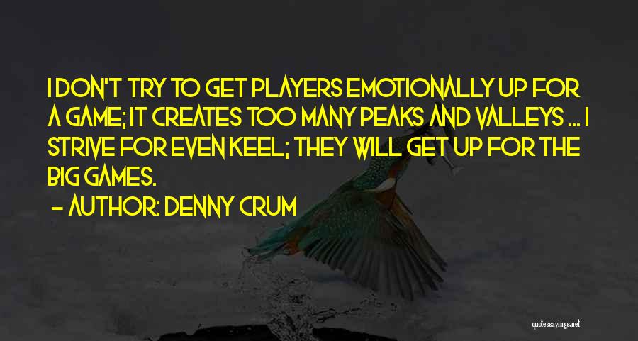 Basketball Player Quotes By Denny Crum