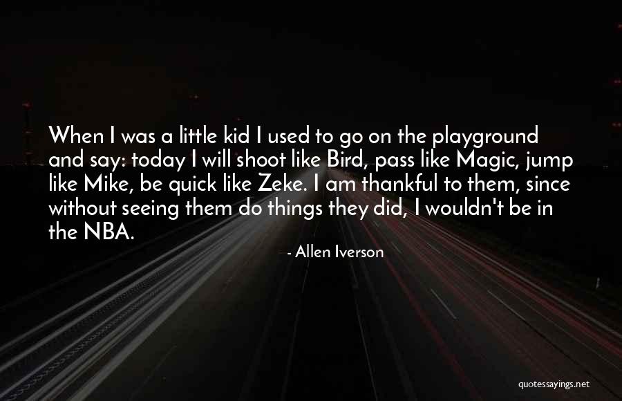 Basketball Shoot Quotes By Allen Iverson