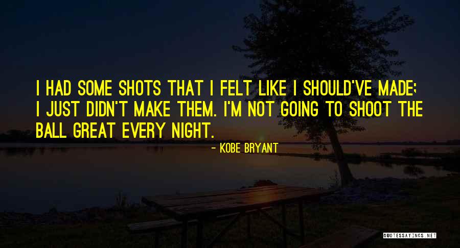 Basketball Shoot Quotes By Kobe Bryant