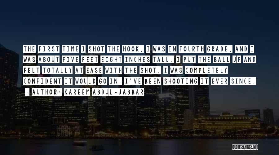 Basketball Shot Quotes By Kareem Abdul-Jabbar