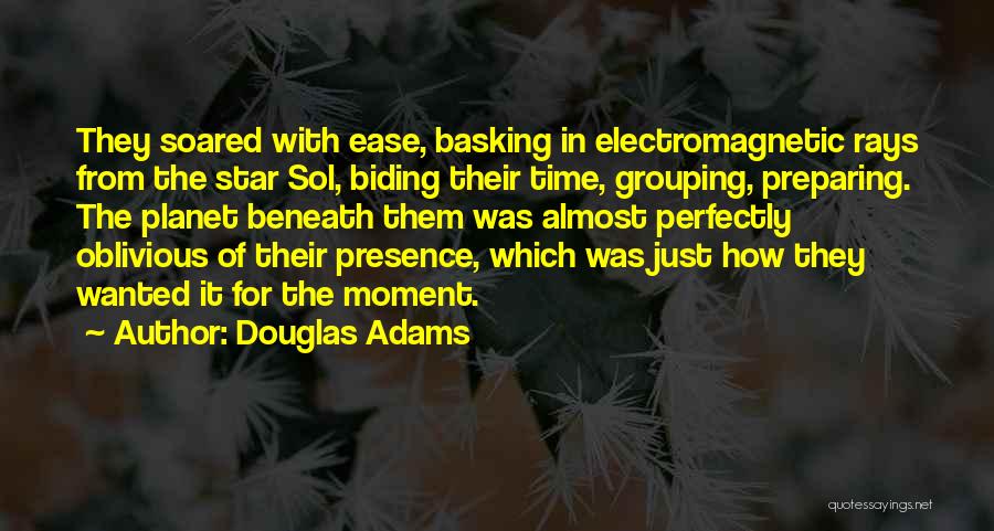 Basking Quotes By Douglas Adams