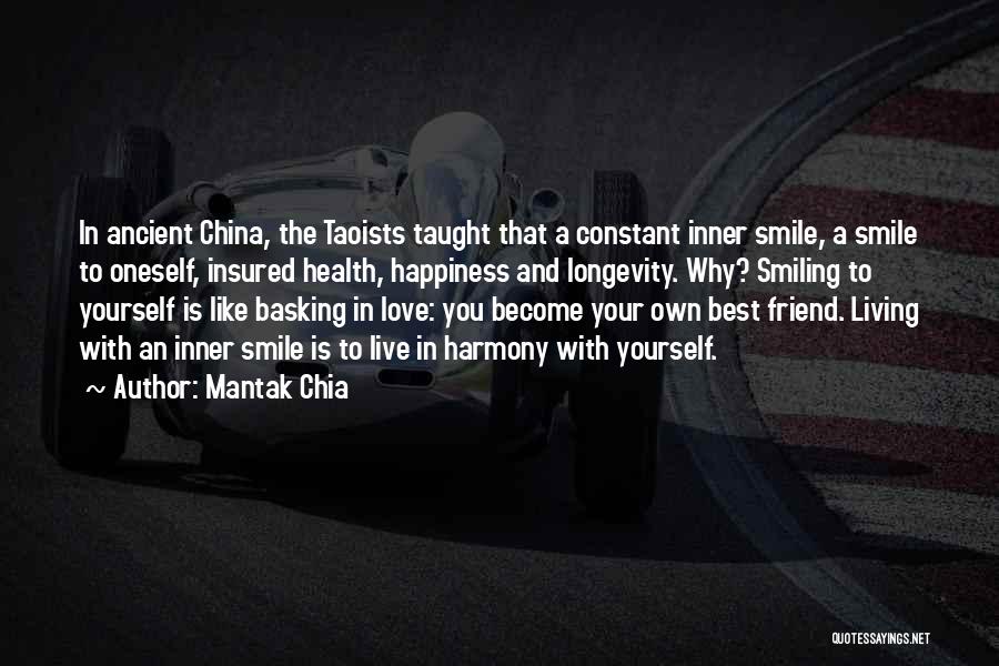 Basking Quotes By Mantak Chia