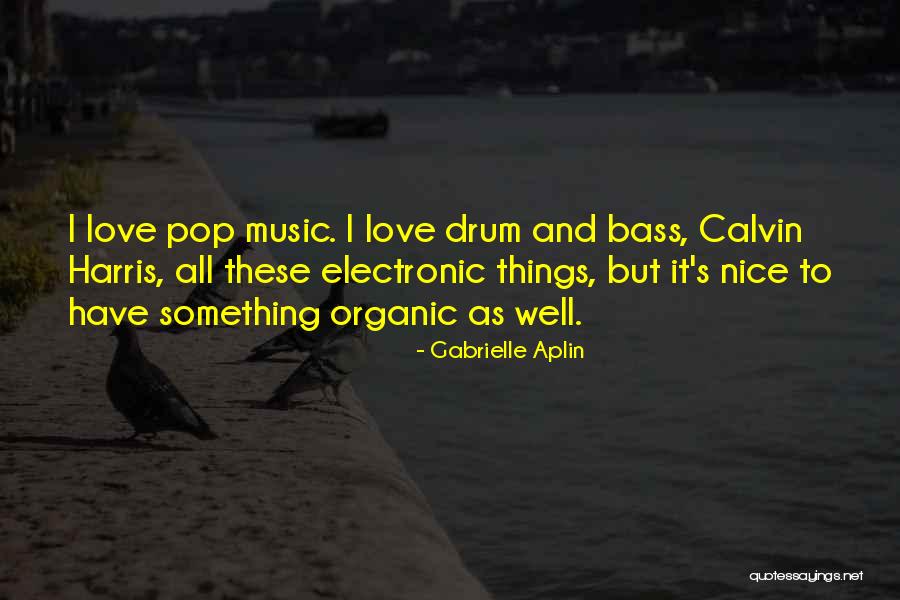 Bass Drum Quotes By Gabrielle Aplin