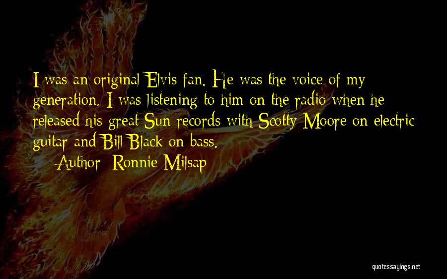 Bass Quotes By Ronnie Milsap