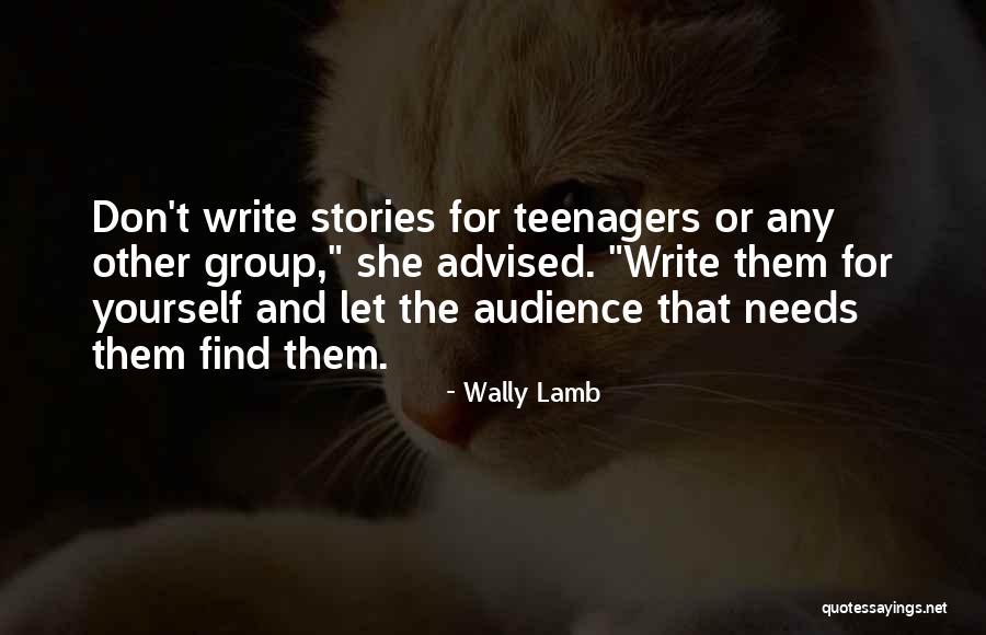 Bassanini Andrea Quotes By Wally Lamb Bassanini Andrea Quotes By Wally Lamb