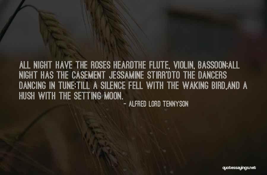 Bassoon Quotes By Alfred Lord Tennyson