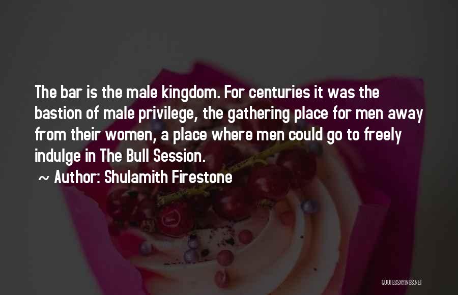 Bastion Quotes By Shulamith Firestone