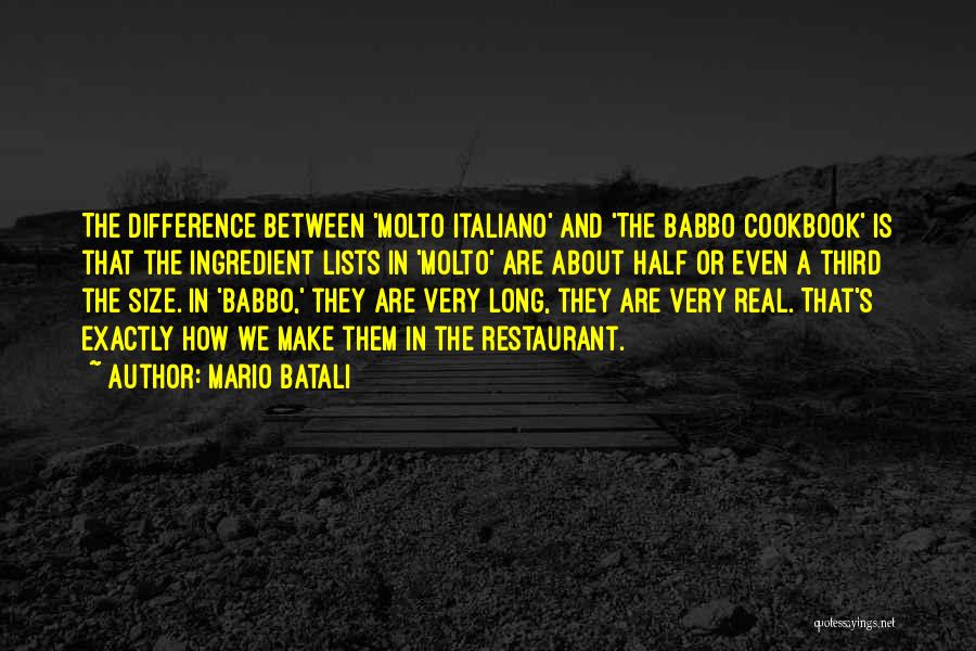 Batali Quotes By Mario Batali