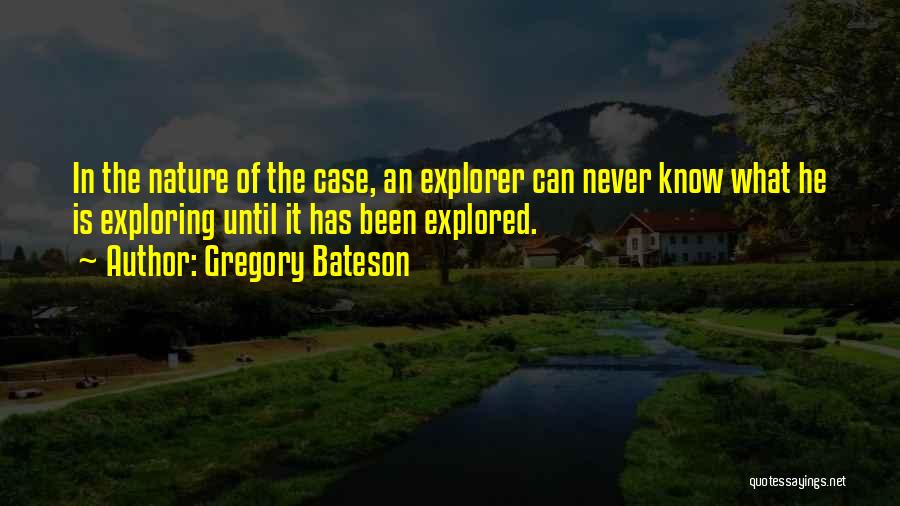 Bateson Quotes By Gregory Bateson