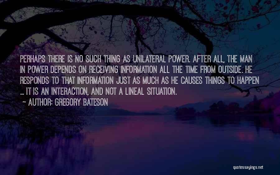 Bateson Quotes By Gregory Bateson