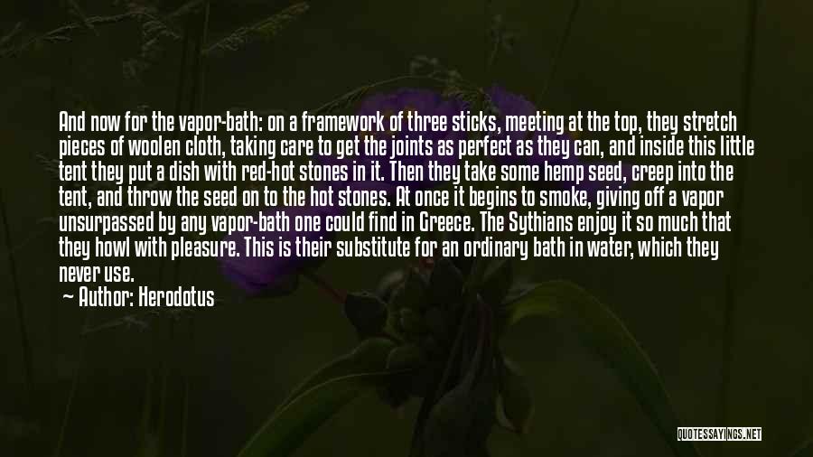 Bath Quotes By Herodotus