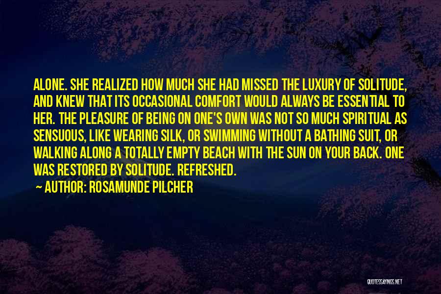 Bathing Suit Quotes By Rosamunde Pilcher