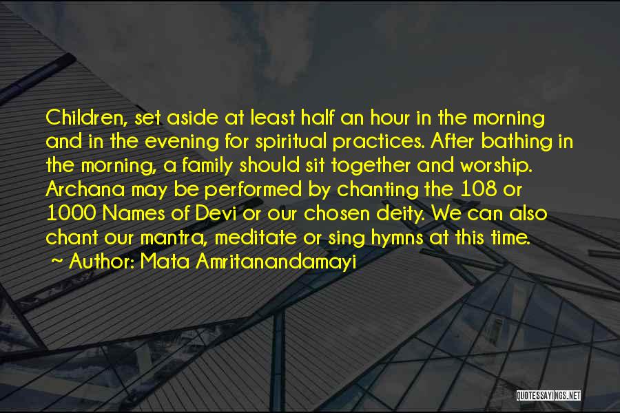 Bathing Time Quotes By Mata Amritanandamayi