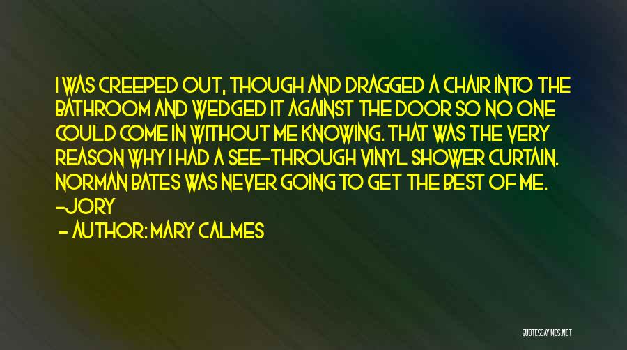 Bathroom Vinyl Quotes By Mary Calmes