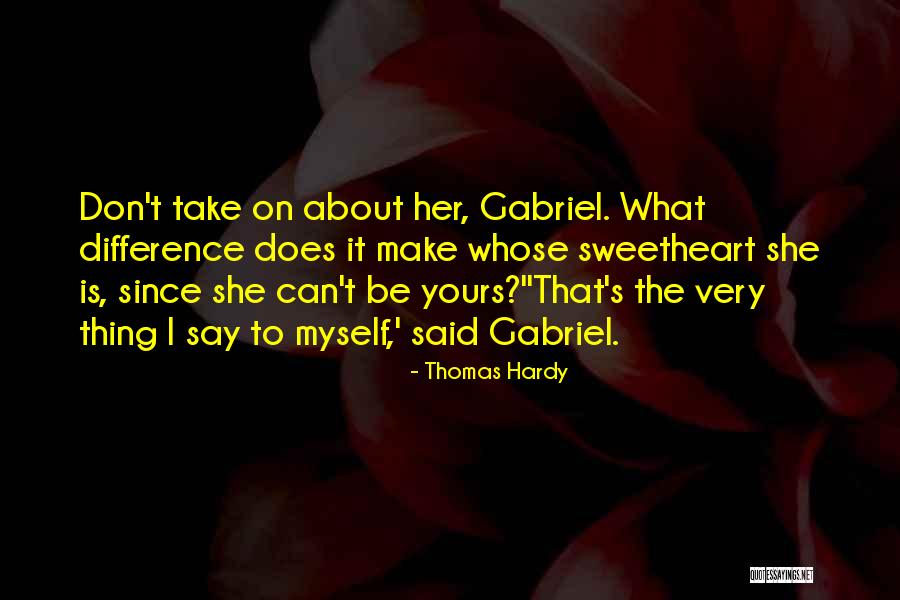 Bathsheba From Far From The Madding Crowd Quotes By Thomas Hardy