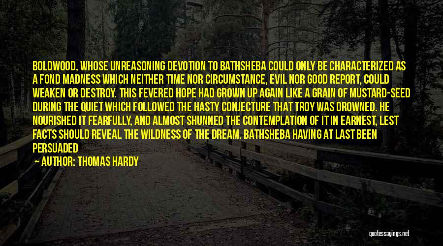 Bathsheba Quotes By Thomas Hardy