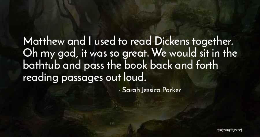 Bathtub Quotes By Sarah Jessica Parker