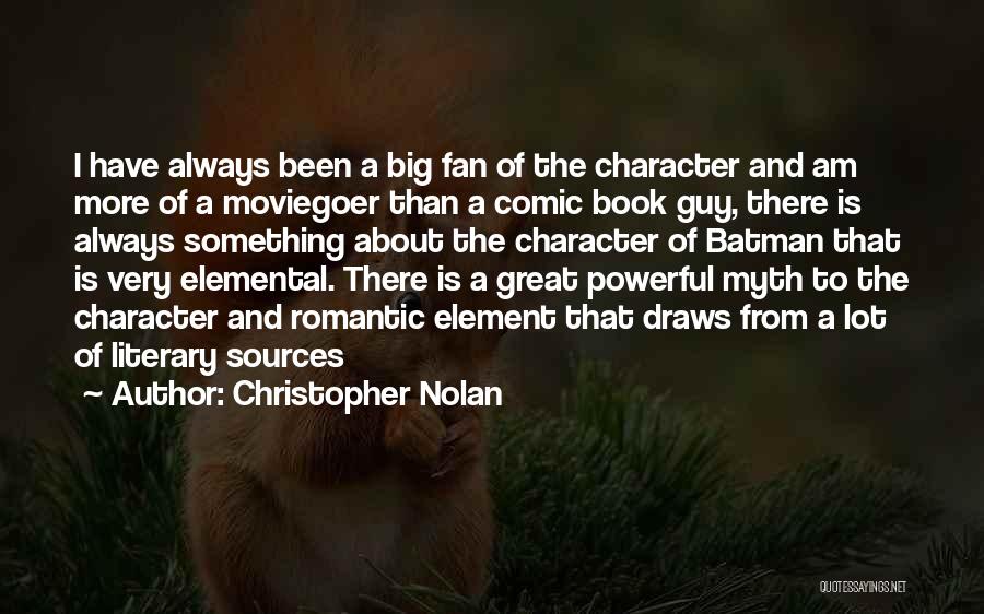 Batman Comic Book Quotes By Christopher Nolan