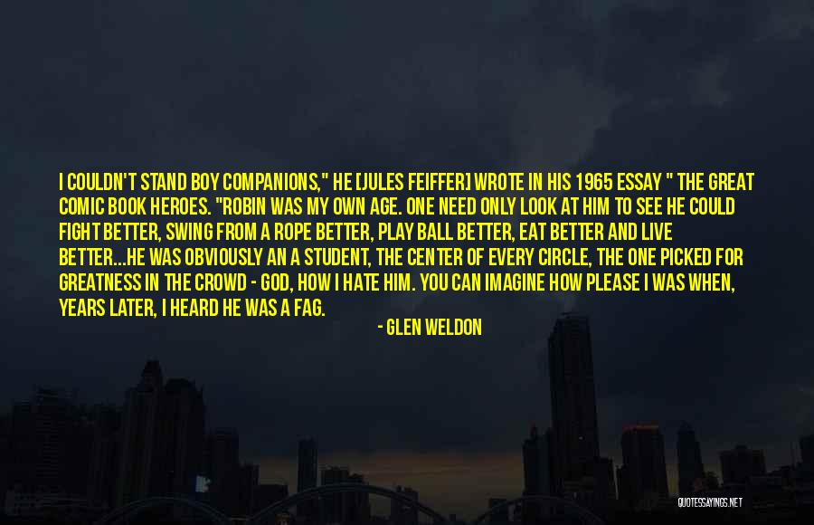 Batman Fight Quotes By Glen Weldon Batman Fight Quotes By Glen Weldon