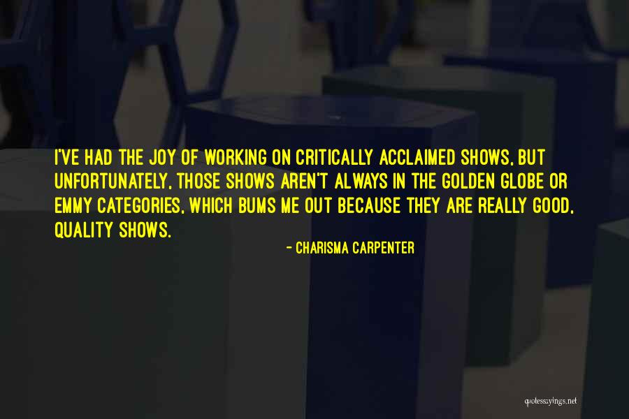 Battenfelder Atv Quotes By Charisma Carpenter Battenfelder Atv Quotes By Charisma Carpenter