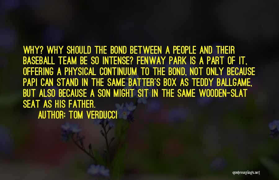 Batter Box Quotes By Tom Verducci