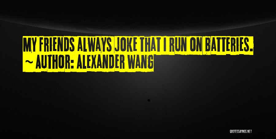 Batteries Quotes By Alexander Wang