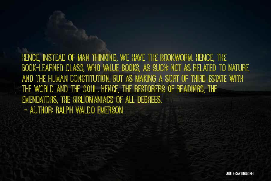 Battistello David Quotes By Ralph Waldo Emerson