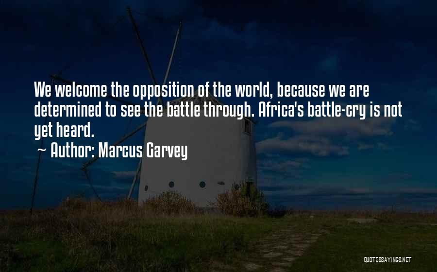 Battle Cry Quotes By Marcus Garvey