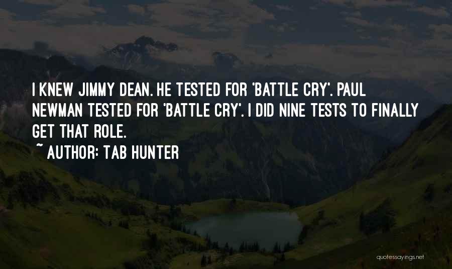 Battle Cry Quotes By Tab Hunter