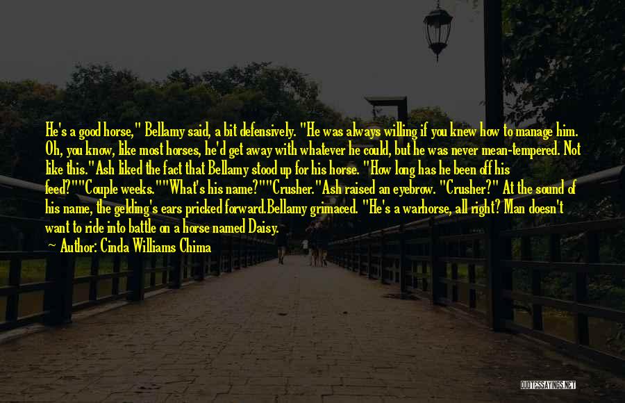 Battle Horse Quotes By Cinda Williams Chima