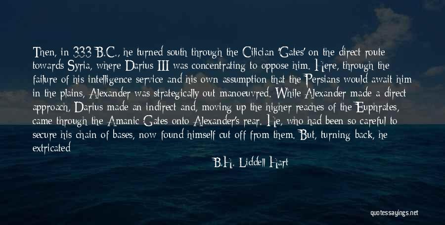 Battle Of Issus Quotes By B.H. Liddell Hart Battle Of Issus Quotes By B.H. Liddell Hart