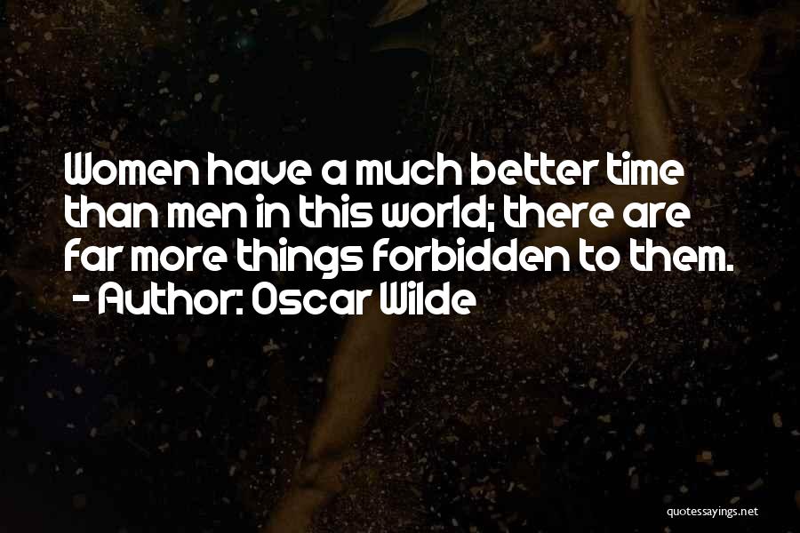 Battle Of Sexes Quotes By Oscar Wilde