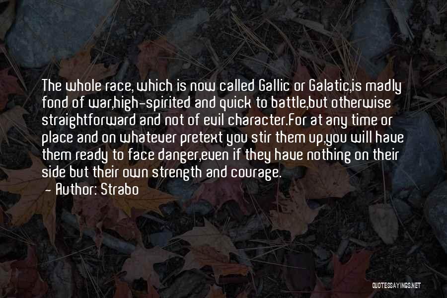 Battle Ready Quotes By Strabo