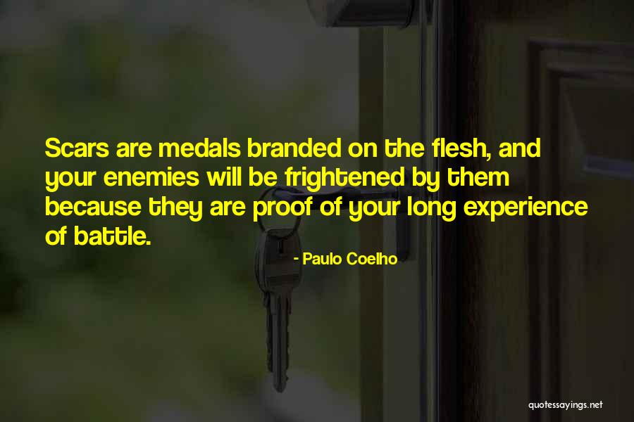 Battle Scars Quotes By Paulo Coelho