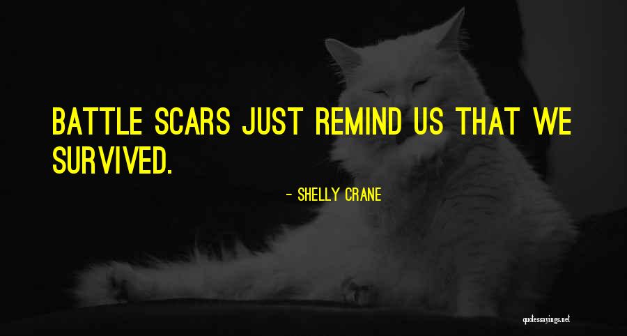 Battle Scars Quotes By Shelly Crane